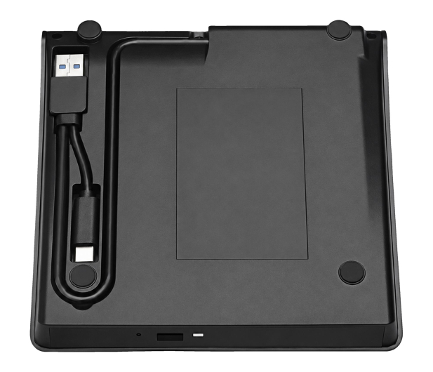 Zenwire Napęd Zewnętrzny DVD CD 2w1 USB 3.0 USB-C ECD829-Y - 1604629 - zdjęcie 4